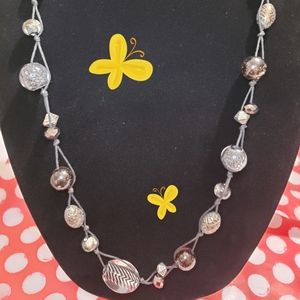 Image Black and Gray Necklace